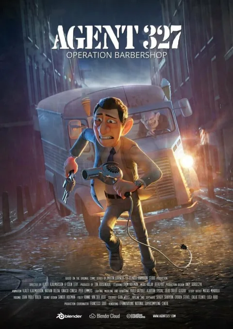 Постер фильма «Агент 327: Операция «Барбершоп»» (2017)