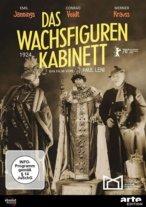 Постер фильма «Кабинет восковых фигур» (1924)